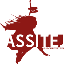 Logo der Assitej Liechtenstein.