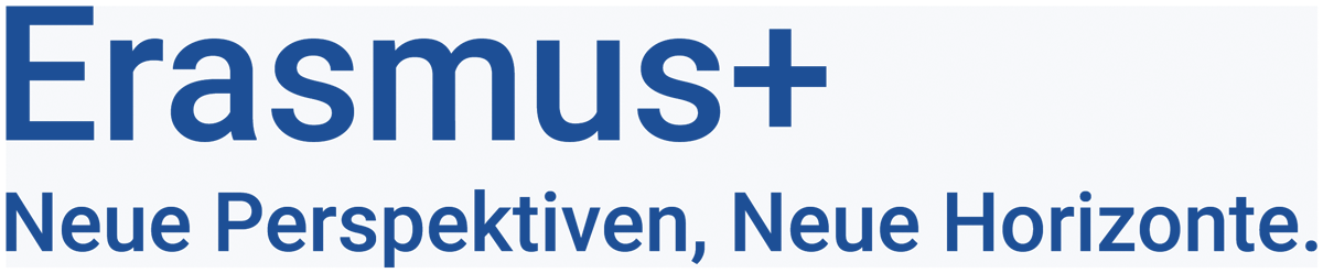 Logo von Erasmus+.